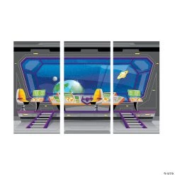 God’s Galaxy VBS Spaceship Backdrop - 3 Pc. -Party Decorations Sales Shop god s galaxy vbs spaceship backdrop 3 pc 13830014 a01
