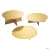 Gold Foil Dessert Riser Set - 3 Pc. -Party Decorations Sales Shop gold foil dessert riser set 3 pc 13958970