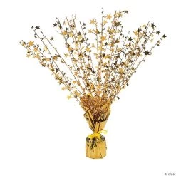 Foil Spray Centerpieces