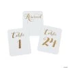 Metallic Foil Table Numbers - 24 Pc. 1 Metallic Foil Table Numbers - 24 Pc. -Party Decorations Sales Shop gold foil table numbers13774628