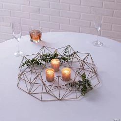 Gold Geometric Frame -Party Decorations Sales Shop gold geometric frame13810708 a02