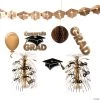 Graduation Party Decorating Kit - 9 Pc. -Party Decorations Sales Shop gold graduation party decorating kit 9 pc 13729154