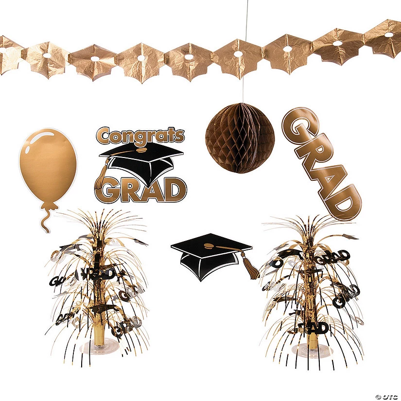Graduation Party Decorating Kit - 9 Pc. 3 Graduation Party Decorating Kit - 9 Pc.
