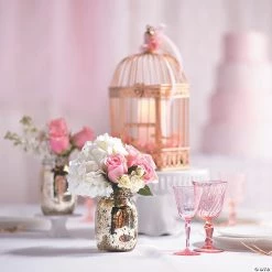 Gold Mercury Mason Jars - 12 Pc. -Party Decorations Sales Shop gold mercury mason jars 12 pc 13759764 a02