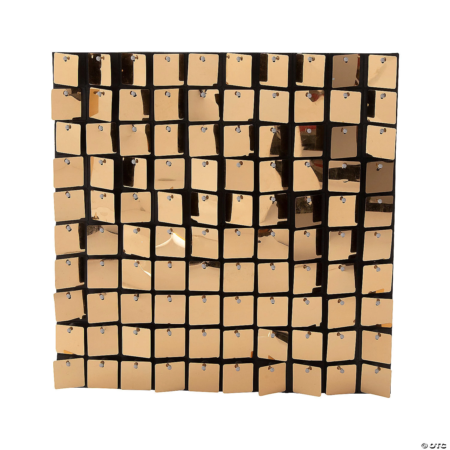 Gold Sequin Shimmer Wall Panels - 4 Pc. 4 Gold Sequin Shimmer Wall Panels - 4 Pc. - Image 2