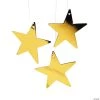 Metallic Stars - 12 Pc. -Party Decorations Sales Shop gold small metallic stars 12 pc 70 1132