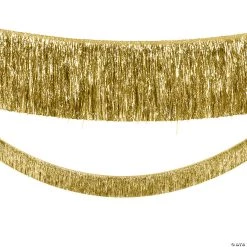 Gold Tinsel Garland