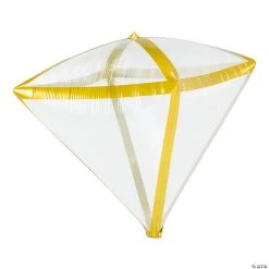 Gold Trim Diamond 17" Mylar Balloons - 3 Pc.