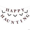Gothic Halloween Glittered Garland - 3 Pc. -Party Decorations Sales Shop gothic halloween glittered garland 3 pc 13837076