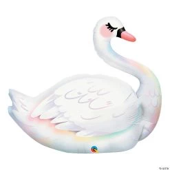 Graceful Swan 35" Mylar Balloon