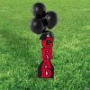 Grad Vertical Yard Sign Kit with 11" Black Latex Balloons - 21 Pc. -Party Decorations Sales Shop grad vertical yard sign kit with 11 black latex balloons 21 pc 14210717