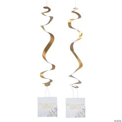 Graduation Garden Hanging Decorations - 12 Pc.