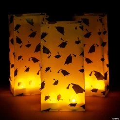Graduation Tabletop Luminary Bags - 3 Pc. 5 Graduation Tabletop Luminary Bags - 3 Pc. -Party Decorations Sales Shop graduation tabletop luminary bags 3 pc 13964030 a01
