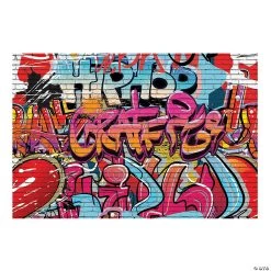 Graffiti Backdrop - 3 Pc.
