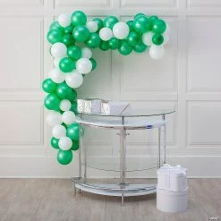 25-Ft. White Balloon Garland Kit with Air Pump - 291 Pc.
