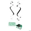 Graduation Hanging Swirl Decorations - 30 Pc. -Party Decorations Sales Shop green graduation hanging swirl decorations 30 pc 13728509