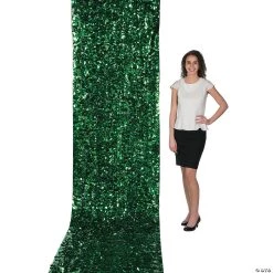 Metallic Floral Sheeting Backdrop -Party Decorations Sales Shop green metallic floral sheeting13767708 a01
