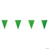 Pennant Banners 1 Pennant Banners -Party Decorations Sales Shop green plastic pennant banner3 2727