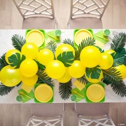 Greenery & Yellow Balloon Table Runner Kit - 50 Pc.