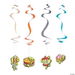 Gross Slime Hanging Swirl Decorations - 12 Pc.