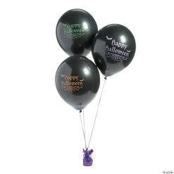 Halloween 11" Latex Balloons - 12 Pc.
