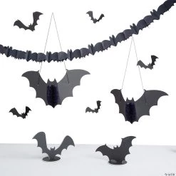Halloween Bat Decorating Kit - 10 Pc.
