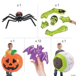 Halloween Inflatable Kit - 31 Pc. -Party Decorations Sales Shop halloween inflatable kit 31 pc 13968716 a01