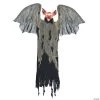 Hanging Bat with Wings Halloween Decoration -Party Decorations Sales Shop hanging bat with wings halloween decorationss83187