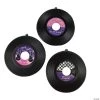 Hanging Record Decorations - 6 Pc. 1 Hanging Record Decorations - 6 Pc. -Party Decorations Sales Shop hanging record decorations 6 pc 70 5226b