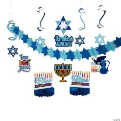 Hanukkah Decorating Kit - 9 Pc.