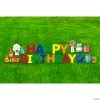 Happy Birthday Letter & Icon Yard Signs -Party Decorations Sales Shop happy birthday letter and icon yard signs14090612