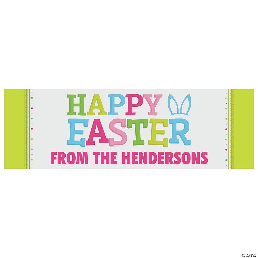 Happy Easter Custom Banner 3 Happy Easter Custom Banner