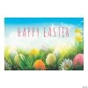 Happy Easter Plastic Backdrop - 3 Pc. -Party Decorations Sales Shop happy easter plastic backdrop 3 pc 13788681