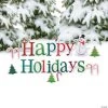 Happy Holidays Outdoor Yard Sign -Party Decorations Sales Shop happy holidays outdoor yard sign13808704