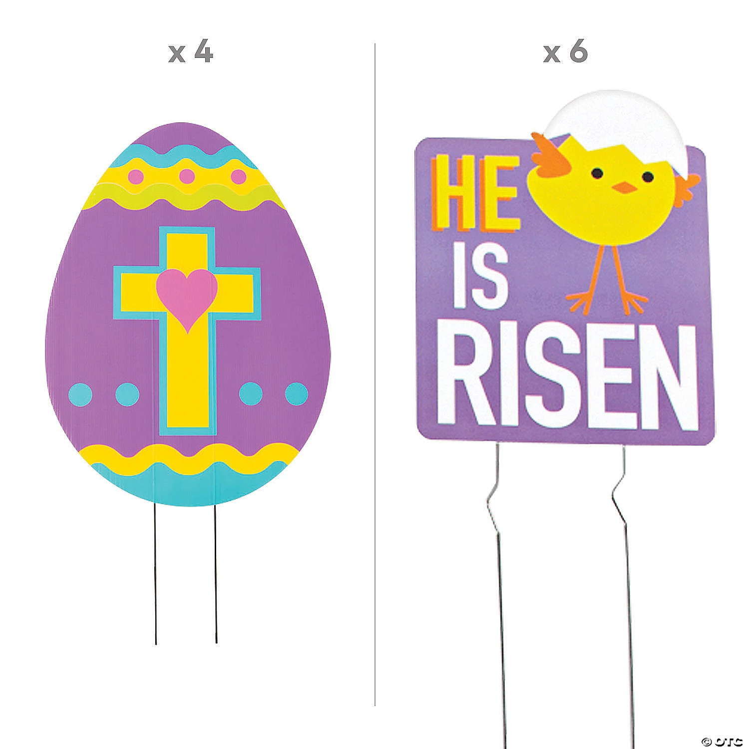 He Lives Easter Yard Sign Kit – 10 Pc. 4 He Lives Easter Yard Sign Kit – 10 Pc. - Image 2