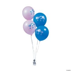 He or She 11" Latex Balloons
