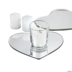 Heart-Shaped Table Mirrors - 12 Pc.