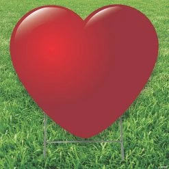 Heart Yard Sign