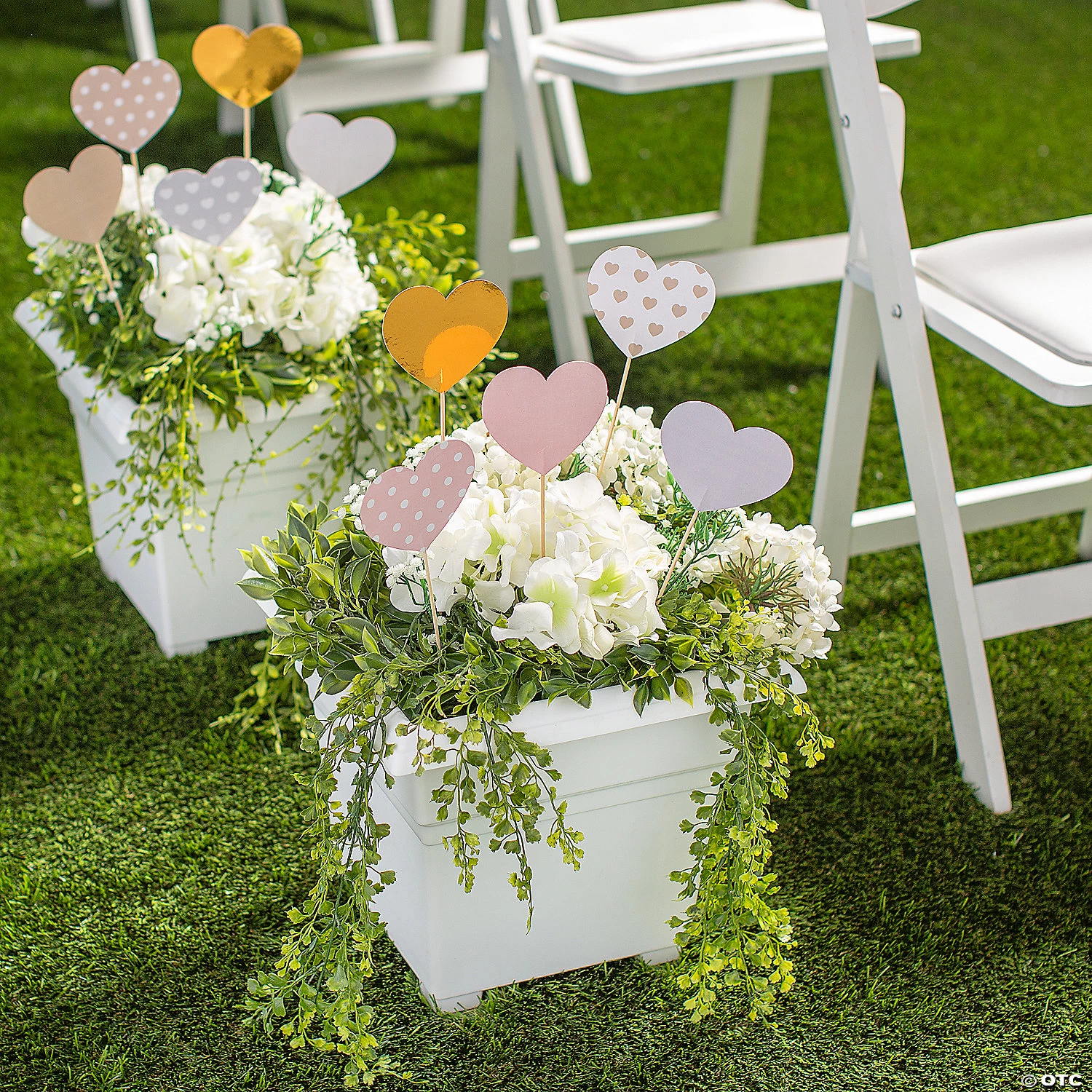 Heart Yard Stake Assortment - 12 Pc. 3 Heart Yard Stake Assortment - 12 Pc.