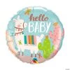 Hello Baby Llama 18" Mylar Balloon -Party Decorations Sales Shop hello baby llama 18 mylar balloon13838663