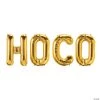 Hoco Gold 34" Mylar Balloon Kit - 4 Pc. -Party Decorations Sales Shop hoco gold 34 mylar balloon kit 4 pc 13931587