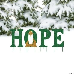 Hope Yard Sign - 4 Pc.