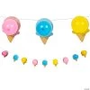 Ice Cream Latex Balloon Garland Kit – 19 Pc. -Party Decorations Sales Shop ice cream latex balloon garland kit 19 pc 14104808