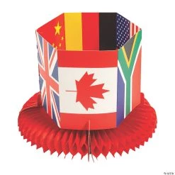 International Games Honeycomb Centerpiece