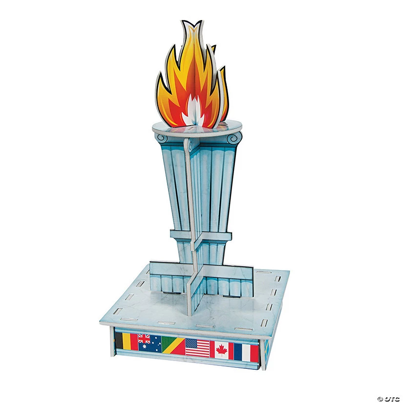 International Games Torch Centerpiece 3 International Games Torch Centerpiece
