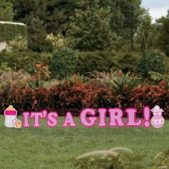 It’s A Girl Yard Sign