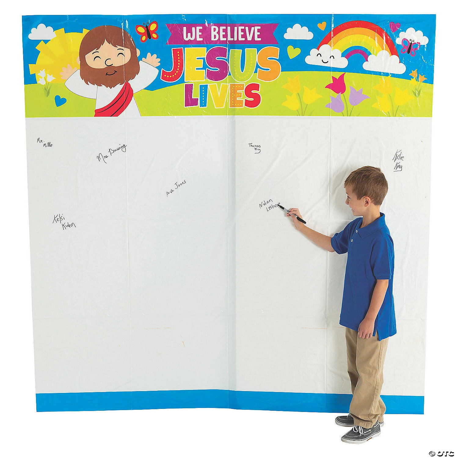 Jesus Lives Autograph Poster 4 Jesus Lives Autograph Poster - Image 2