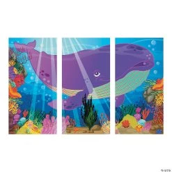 Jonah & the Whale Backdrop Banner - 3 Pc. -Party Decorations Sales Shop jonah and the whale backdrop banner 3 pc 13773737 a01