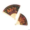 Jumbo Chinese New Year Bamboo Paper Hanging Fans - 2 Pc. -Party Decorations Sales Shop jumbo chinese new year bamboo paper hanging fans 2 pc 13823580