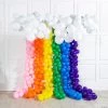 Jumbo Rainbow Balloon Arch - 1014 Pc. -Party Decorations Sales Shop jumbo rainbow balloon arch 1014 pc 14100608